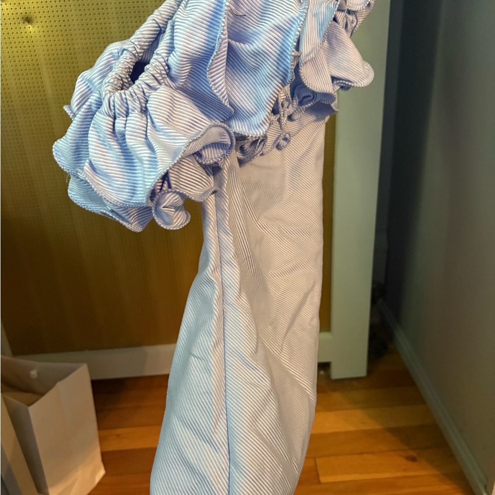 Cinq-a-Sept One Shoulder Ruffle Blouse - Picture 5 of 7